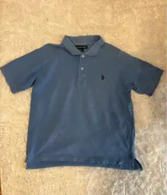 【U.S. POLO ASSEN.】ブルーポロシャツ