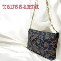 TRUSSARDI　チェーンショルダーバッグ