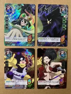僕のヒーローアカデミア タッグカードゲーム 4枚セット