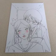 自作イラスト（密室個人授業）