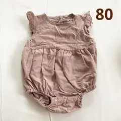 juo フリルロンパース 80