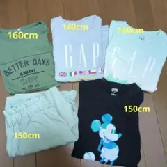 女の子　まとめ売り140cm150cm160cm　GAP ユニクロTシャツセット