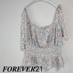 【最終価格】FOREVER21 フラワープリント キャミソール