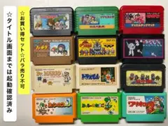 即購入不可(31-35)ファミコン FC 計12本セット、ゲゲゲの鬼太郎2、他