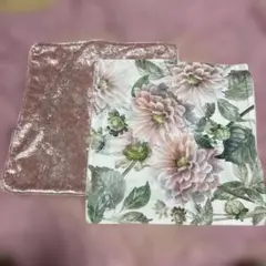 クッションカバー 座布団カバー 2枚セット 45×45ニトリ