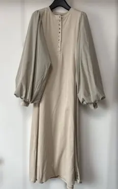 最終価格！アプレトロ❤︎ボリューム袖が可愛いロングワンピ⭐︎美品！