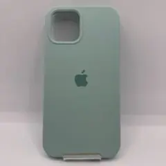 iPhone12 12Pro ミントグリーン シリコン 耐衝撃 非純正 シンプル