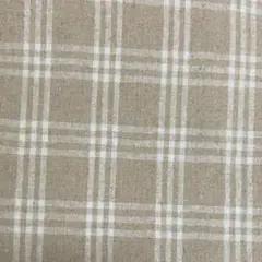 ♪ サンドウォッシュ コットンリネンチェック柄
