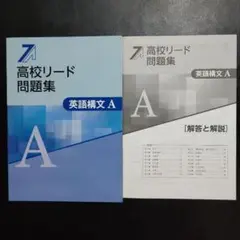 【新品・2025最新版】教育開発出版　高校リード問題集　英語構文A