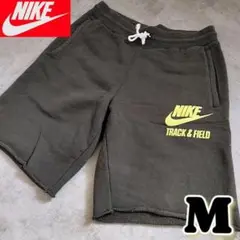 ナイキ　スウェット　ハーフパンツ　チャコール　M　ショートパンツ　短パン