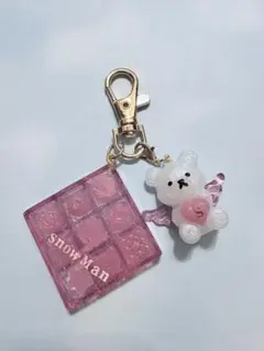 Snow Man レジンキーホルダーハンドメイド