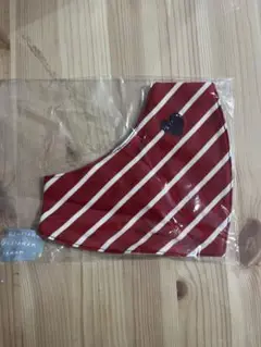 赤と白ストライプ スタイ
