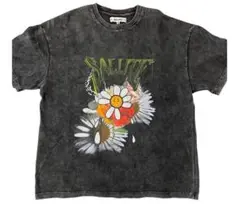 SALUTE フラワーグラフィック Tシャツ 値下げ⭕️