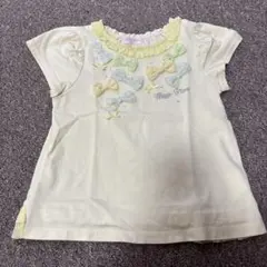 mezzo piano 半袖Tシャツ イエロー 120cm