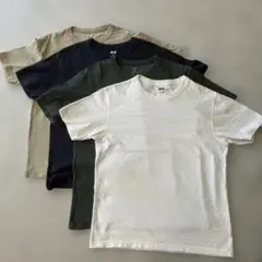 【UNIQLO】クルーネックTシャツ（size：M）4色セット