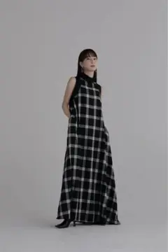 2025年最新】Louren stand collar check dressの人気アイテム