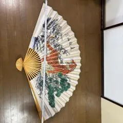 虎の絵柄の和風扇子