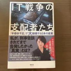 IT戦争の支配者たち 深田萌絵 清流出版