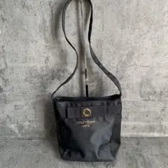 【courreges】クレージュ ショルダーバッグ フロントロゴ 美品