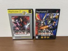 [箱付き]戦国無双・戦国無双 猛将伝2本セット　PS2(プレイステーション2)