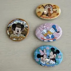 ディズニー　缶バッジセット