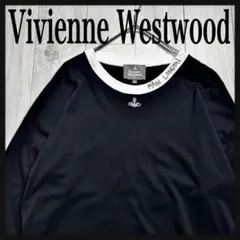 Vivienne Westwood MAN オーブ刺繍 Uネック 日本製 ロンT 2025年最新】Vivienne Westwood 柄・デザイン:プリント(ロゴ