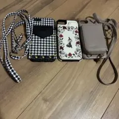 iPhoneSEカバー　3点
