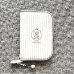 【未使用品】familiar 母子手帳ケース ストライプ柄