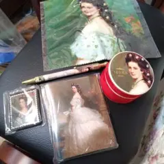 エリザベートの絵画ポストカードセット