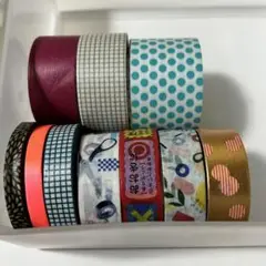 【開封済み/未使用品】 MT マスキングテープ つかみ取り 10点セット