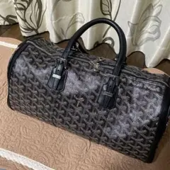 GOYARD ゴヤール　ヴィンテージバッグ　1970年代　ボストンバッグ 極美品 GOYARD ゴヤール クロワジュール50 ボストンバッグ