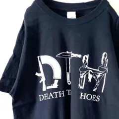 ギルダン DEATH TO HOES Tシャツ ブラック 黒 古着