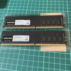 GIGASTONE 8GBメモリx2 DDR4 2666