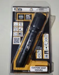 エルゼッタ ブラボー サクラ ハイカンデラ オプション多数付属 Elzetta エルゼッタ ブラボー サクラ ハイカンデラ オプション多数付属