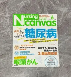 ナーシングキャンバス 2018年6月 喉頭がん 糖尿病 脳血管疾患