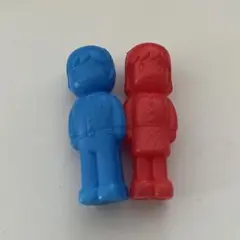 ニューブロック パーツ 部品 人 レッド ブルー 女の子 男の子
