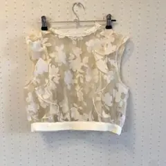 snidel ショート丈トップス　フリーサイズ