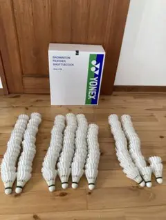 【中古】バドミントンシャトル120球（ニューオフィシャル）
