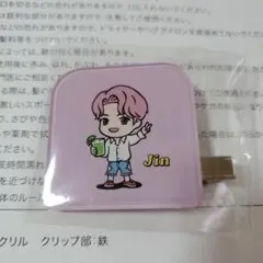 TinyTAN 紅茶花伝コラボオリジナルヘアクリップ
