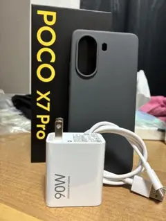 Poco X7 Pro 本体 充電器 ケース付き