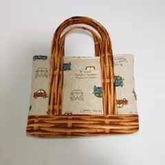 ハンドメイド　ミニミニトートバッグ