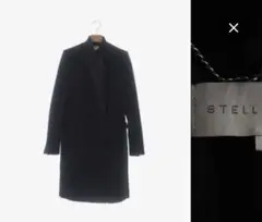 Stella MacCartney チェスターコート 黒38