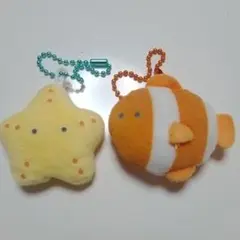 つぶらな瞳の水族館ぷちマスコット　2点セット