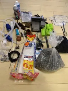 送料無料 熱帯魚 金魚 水槽色々セット まとめ売り