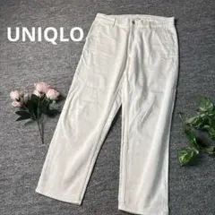 UNIQLO ユニクロ　ワイドパンツ　Mサイズ ホワイト