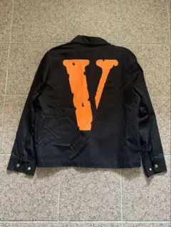 vlone ジャケット Mサイズ Neighborhood x Vlone Skeleton Leather Jacket Black/Green