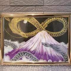 No.272 原画 絵画 龍神様 開運絵画 龍神絵画