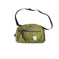 90s overland ショルダーバック usa製 グリーン バッグ