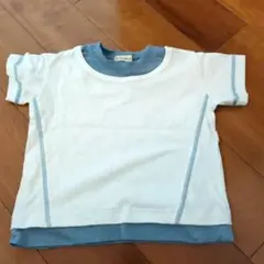 新品 branshes Tシャツ ホワイト ブルー 半袖