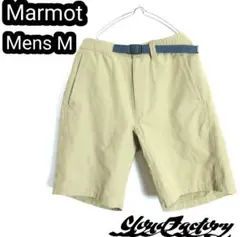 【e】マーモット ショートパンツ メンズM ベージュ Marmot ショーツ